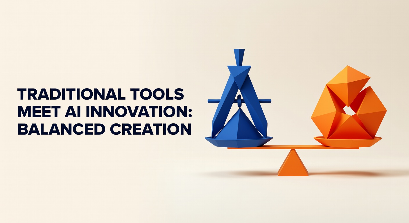 3D design tool versus AI generator representing the Canva vs AI comparison